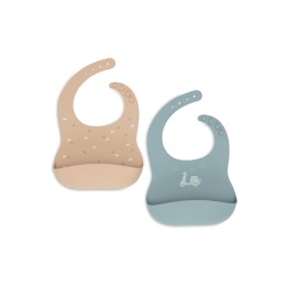 Bavoir Silicone On The Go pour bébé – Jollein