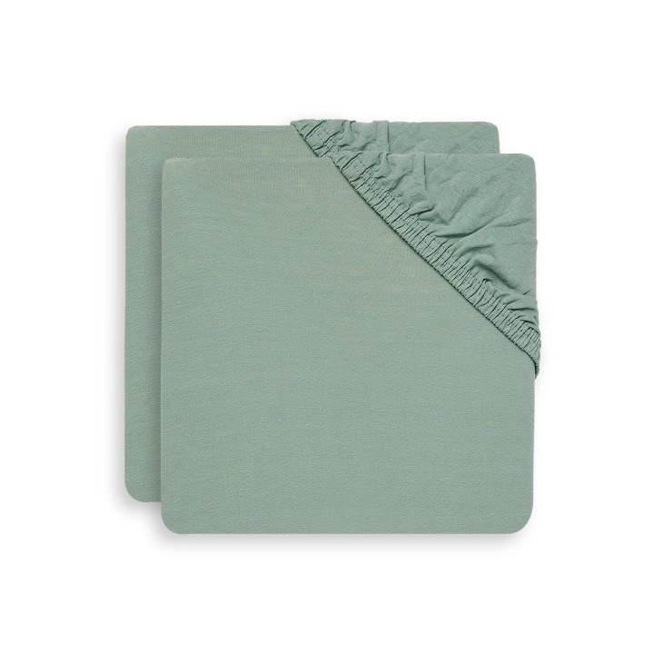 Drap-housse Jersey 2 Unités en coton pour bébé – Jollein