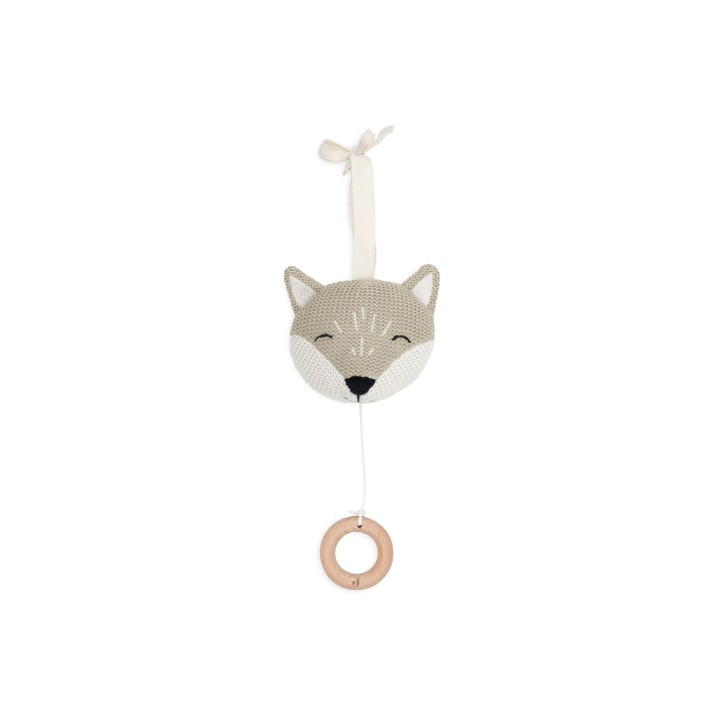 Peluche Musicale Fox en coton pour bébé – Jollein