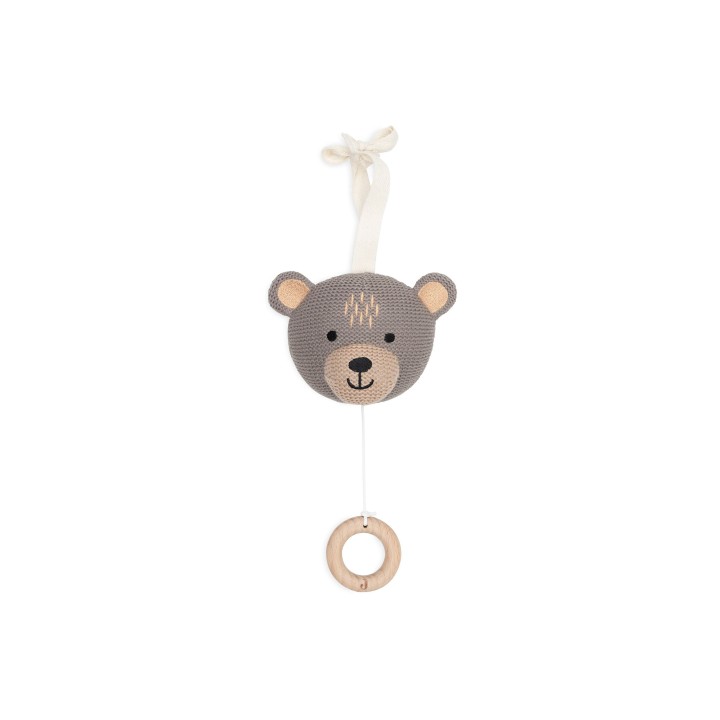 Peluche Musicale Bear en coton pour bébé – Jollein