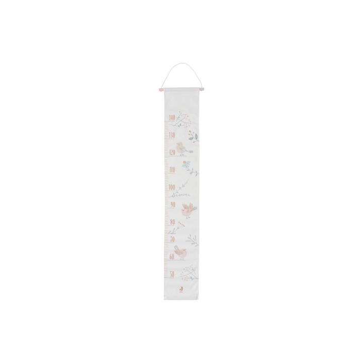 Toise Murale Lovely Birds en coton pour bébé – Jollein