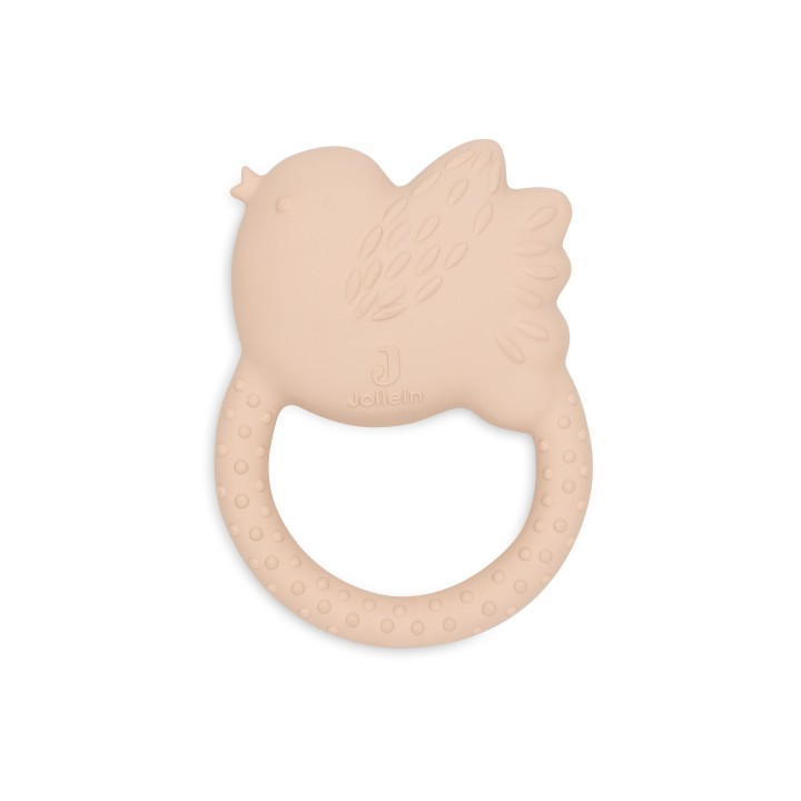 Anneau de dentition - Lovely Birds en caoutchouc pour bébé – Jollein