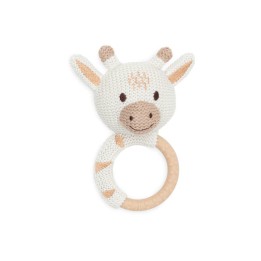 Anneau de dentition Girafe en coton pour bébé – Jollein