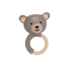 Anneau de dentition Ours en coton pour bébé – Jollein