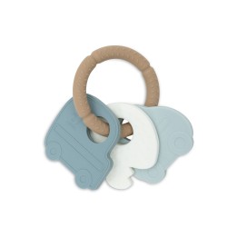 Anneau de dentition porte-clé en silicone - On The Go