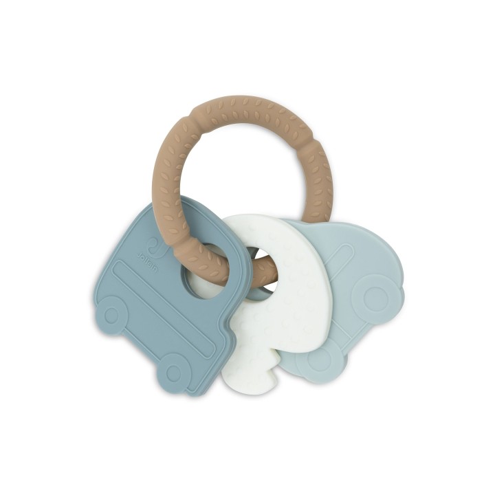 Anneau de dentition porte-clé en silicone - On The Go