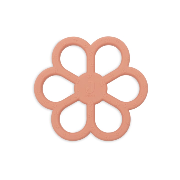 Anneau de dentition en silicone Flower – Jollein