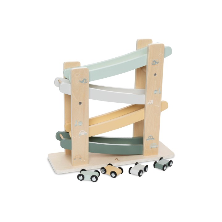 Circuit Voiture en Bois On The Go pour bébé – Jollein