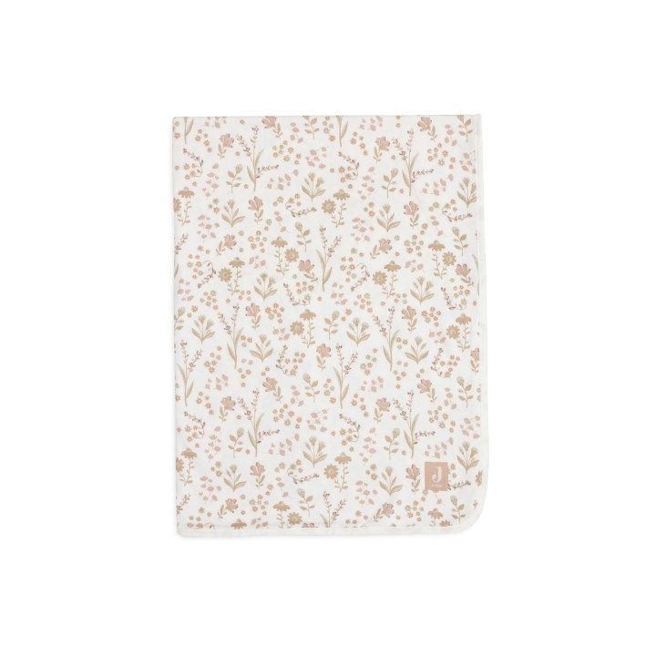 Couverture Berceau Jersey Bloomy en coton pour bébé – Jollein