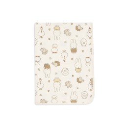 Couverture Berceau Jersey Miffy Family Farm – Jollein