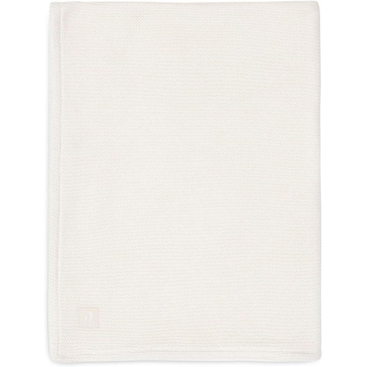 Couverture Basic Knit Coral Fleece en coton pour bébé – Jollein