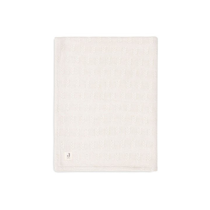 Couverture Grain Knit Velvet en coton pour bébé – Jollein