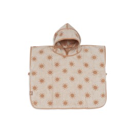 Poncho de Bain Éponge Jacquard Réversible Sun – Jollein