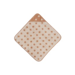 Cape de bain Éponge Jacquard Sun en coton pour bébé – Jollein
