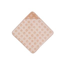 Cape de bain Éponge Jacquard Flower – Jollein