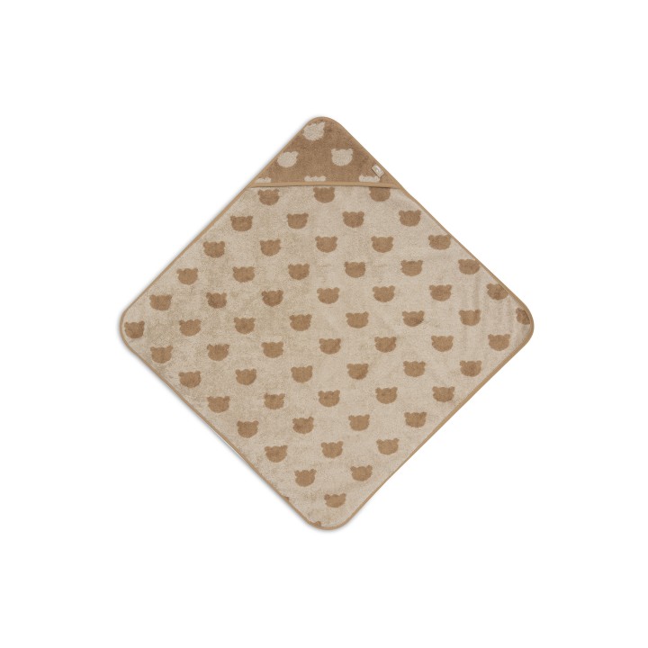Cape de bain Éponge Jacquard Teddy Bear – Jollein