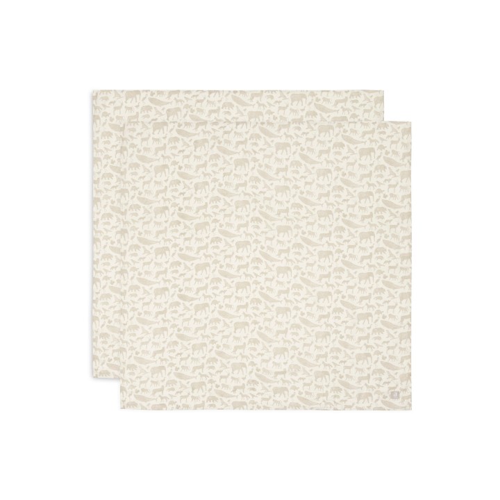Lange Gaze de Coton Animals pour bébé – Jollein