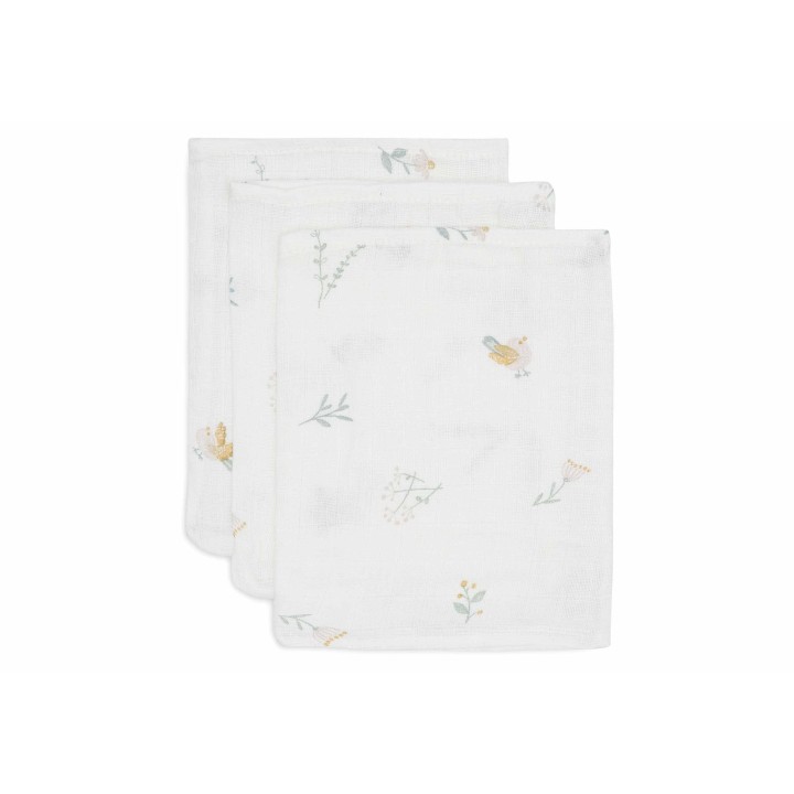 Gant de Toilette Gaze de Coton Lovely Birds – Jollein