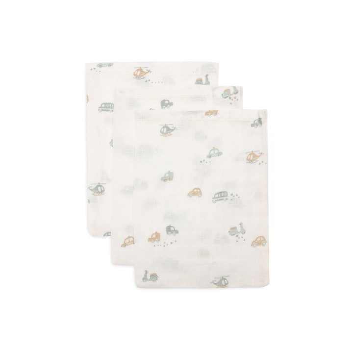Gant de Toilette Gaze de Coton On The Go – Jollein