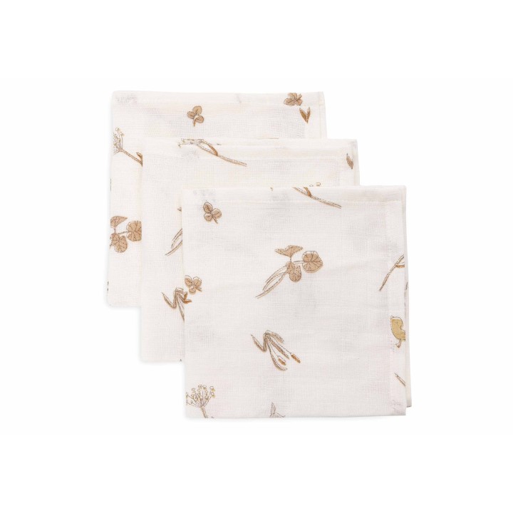 Serviette Gaze de Coton - Riverside - 3 Unités – Jollein
