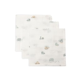 Serviette Gaze de Coton - On The Go - 3 Unités – Jollein