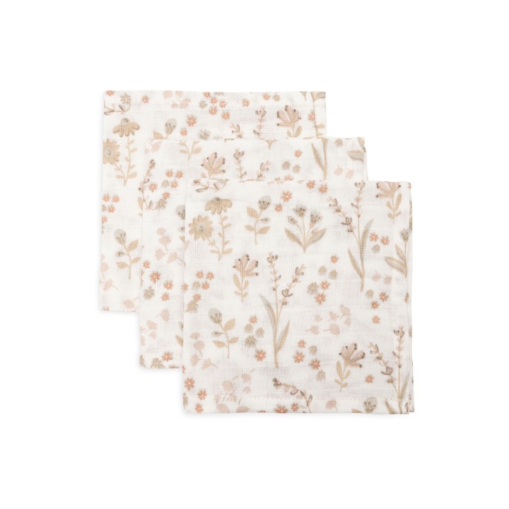 Serviette Gaze de Coton - Bloomy - 3 Unités – Jollein