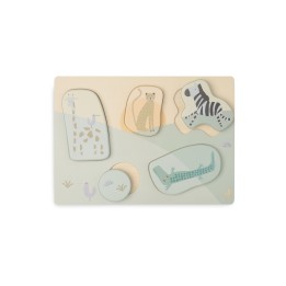 Puzzle en Bois - Jungle Jambo pour bébé – Jollein