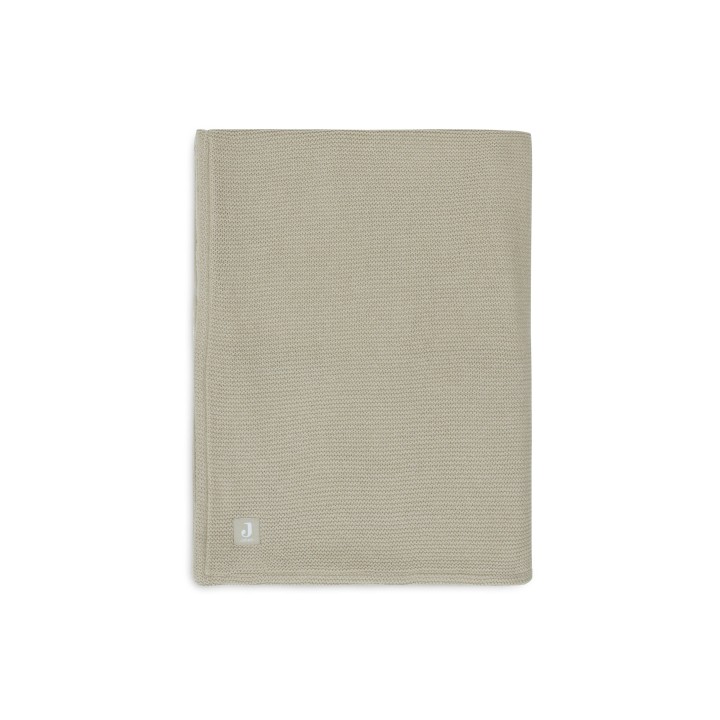 Couverture lit de bébé Basic Knit Fleece – Jollein