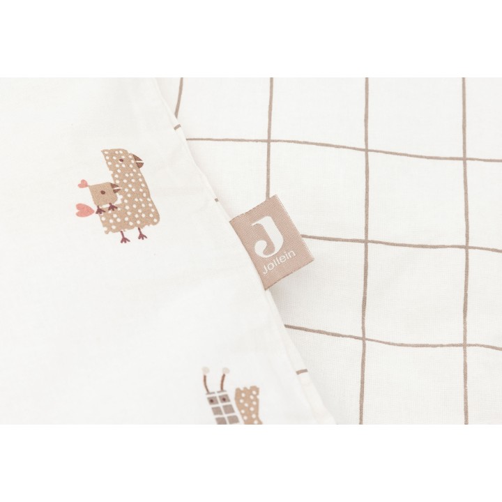 Housse de Couette et Taie Animal Friends – Jollein
