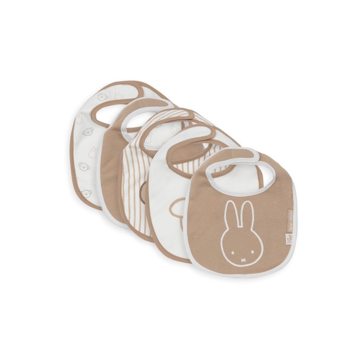 Bavoir Jersey Imperméable Miffy Heads – Jollein