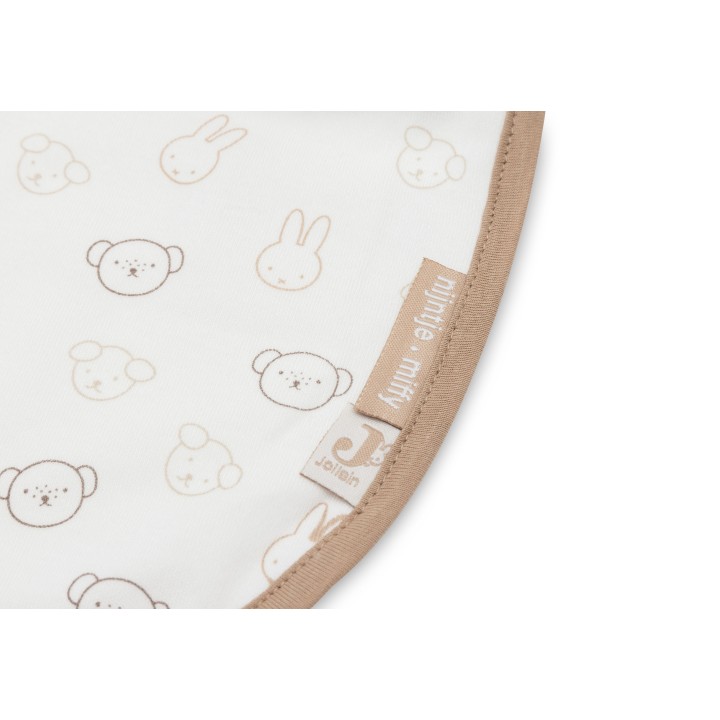 Bavoir Jersey Imperméable Miffy Heads – Jollein