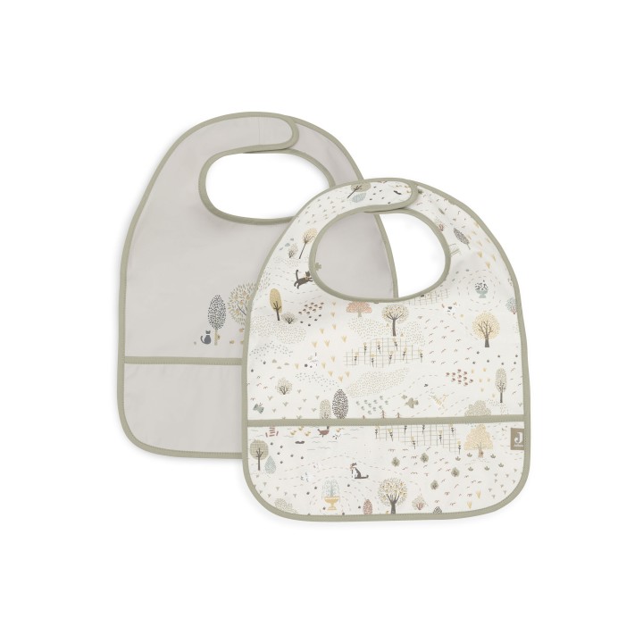 Bavoir Imperméable Tiny Park pour bébé – Jollein