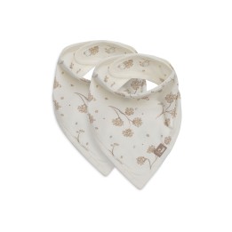 Bavoir Bandana Leafy Dreams en coton pour bébé – Jollein