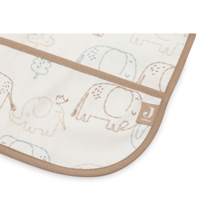 Bavoir à Manches Imperméable Elephant Tales – Jollein