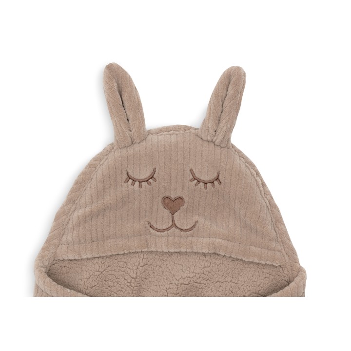 Couverture Portefeuille Bunny Cloudy Rib – Jollein