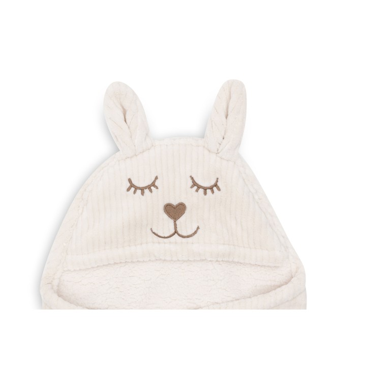 Couverture Portefeuille Bunny Cloudy Rib – Jollein