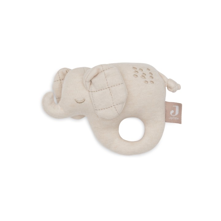 Hochet Elephant Tales en polyester pour bébé – Jollein