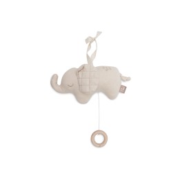 Peluche Musicale Elephant Tales en polyester pour bébé – Jollein