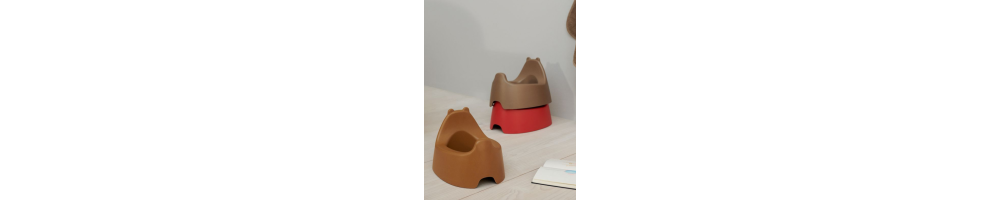 Kinderpotje, plaspotje en opstapjes voor kindjes
