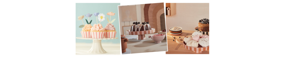 Feestelijke decoratie, servies en tafelversiering
