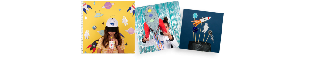 Fête sur le thème de l'espace 
