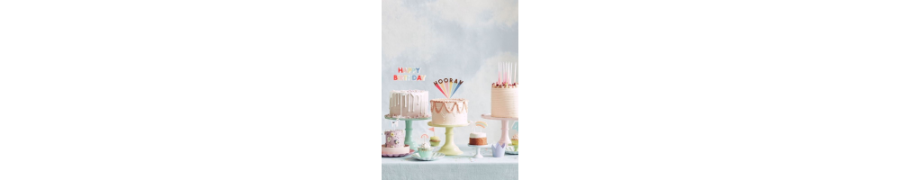 Fêtes | Les bougies d'anniversaires et les pics à gâteaux les plus fun