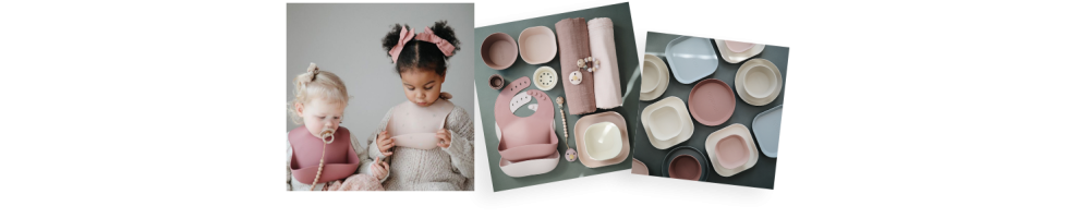 A table avec Mushie | La plus jolie vaisselle pour enfant en silicone