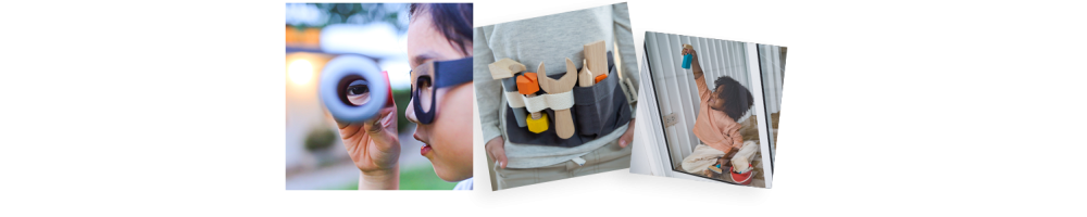 JEUX SYMBOLIQUES de PLAN TOYS | Jouets d'imitation en bois et tissu !