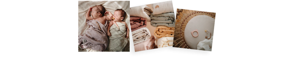 We ♥ the Mushie textile collection