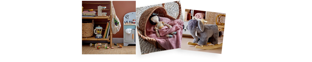JOUETS DE BLOOMINGVILLE MINI | Des jeux d'imitation en bois et tissu !