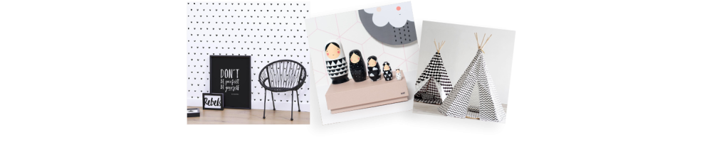 Chambre d'enfant monochrome