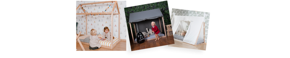 Lekker slapen in de Childhome bedhuisje