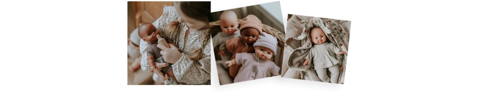COLLECTION BABIES DE MINIKANE | Poupées Babies & vêtements Babies !