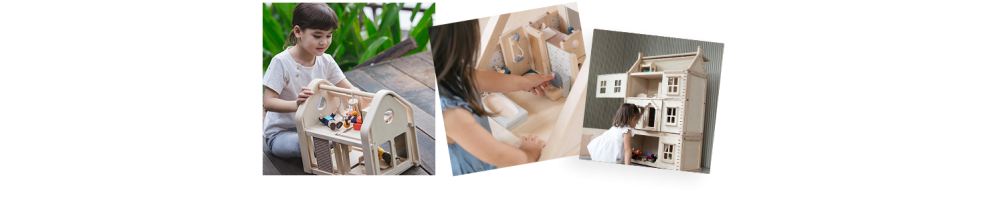 Bienvenu dans l'univers des jolies maisons de poupées de Plan Toys !